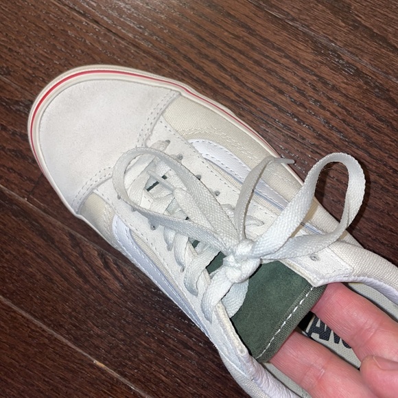 Vans Cream UA Old Skool 36 DX Shoes - Picture 3 of 6